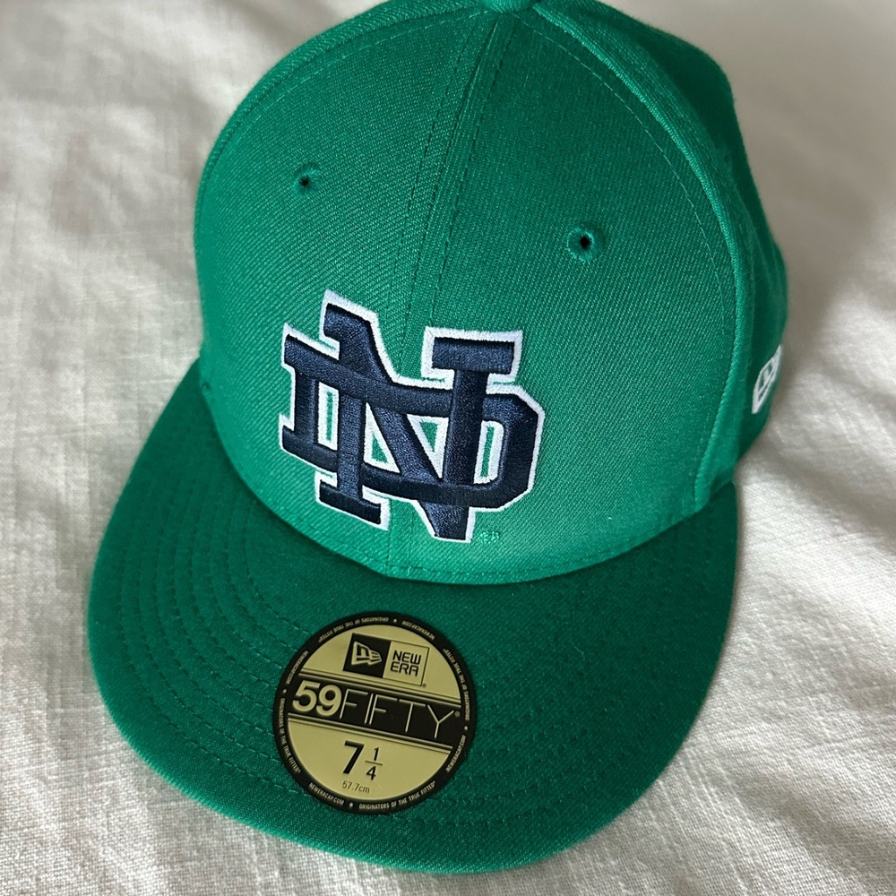 New Era Notre Dame Green Fitted Cap
